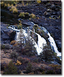 Pit River Falls below Fall River Mills.