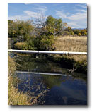 Water pipe and canal near the South Fork of the Pit River.