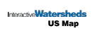 Interactive Watersheds US Map