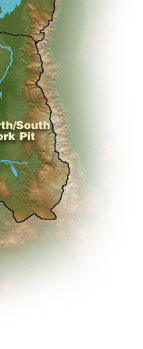 Pit Watershed map