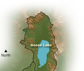 Pit Watershed map