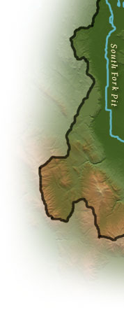 North/South Fork Pit map