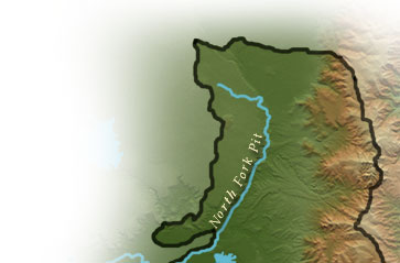 North/South Fork Pit map