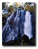 Mill Creek Falls as seen from below.