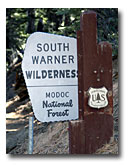 South Warner Wilderness is a popular destination for recreationists.
